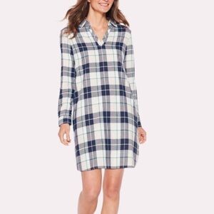 𝅺pendleton popover cotton plaid dress